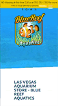 Mobile Screenshot of bluereefaquatics.com
